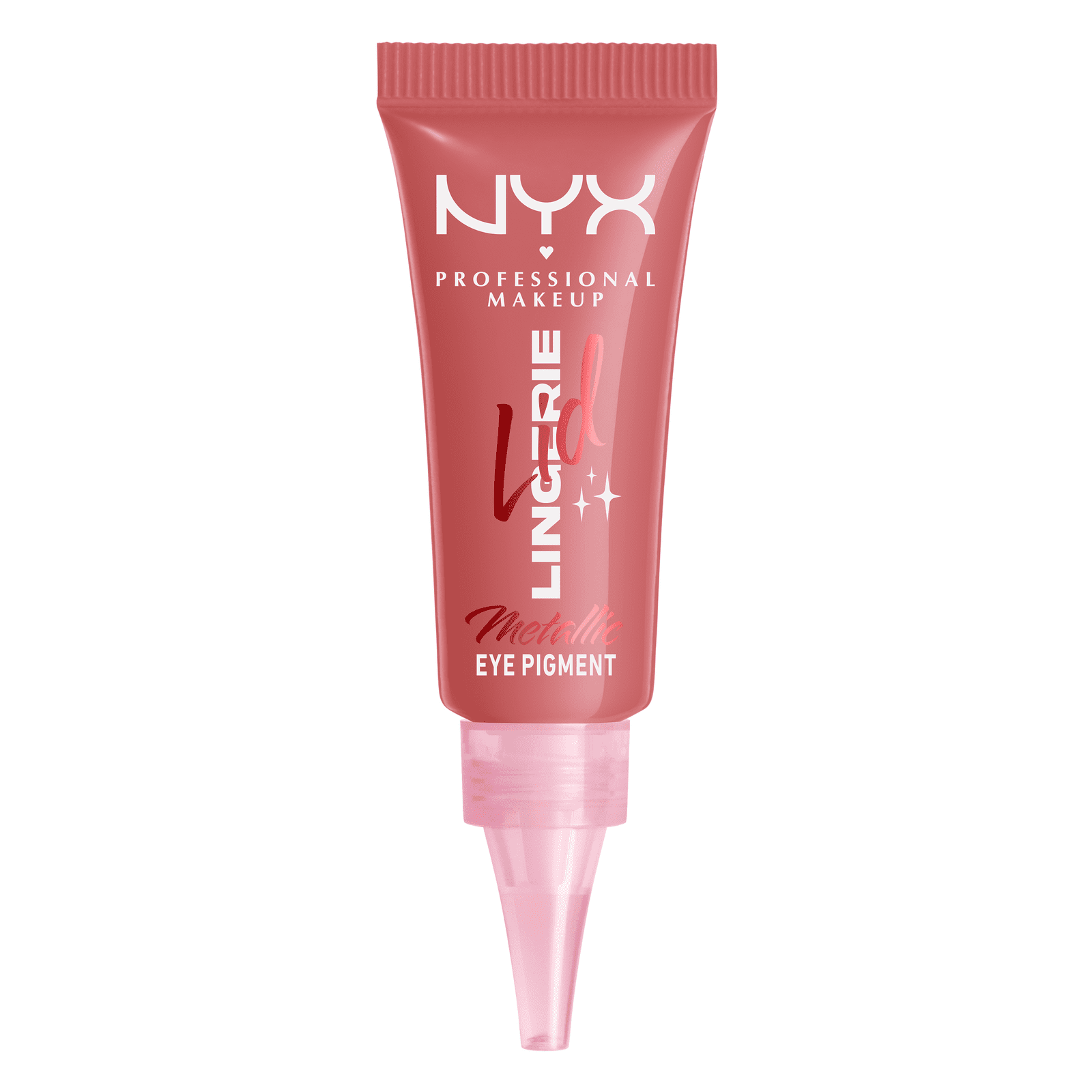 NYX PROFESSIONAL MAKEUP Tekuté očné tiene Lid Lingerie - 04 Risky Rosé 6 ml