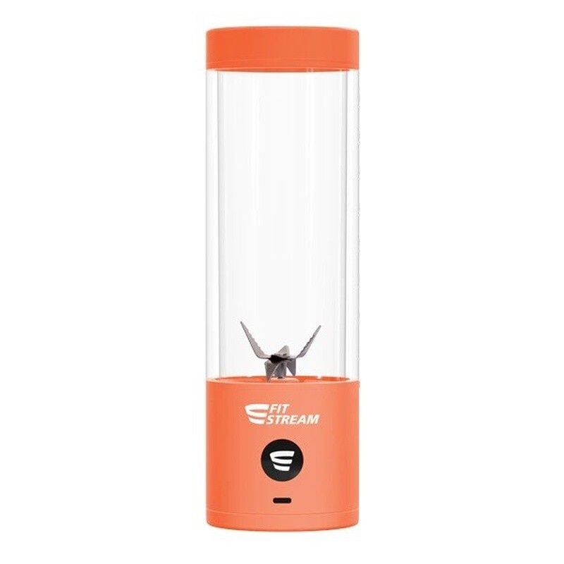 FITSTREAM Pro Neon Orange, prenosný, USB nabíjací mixér
