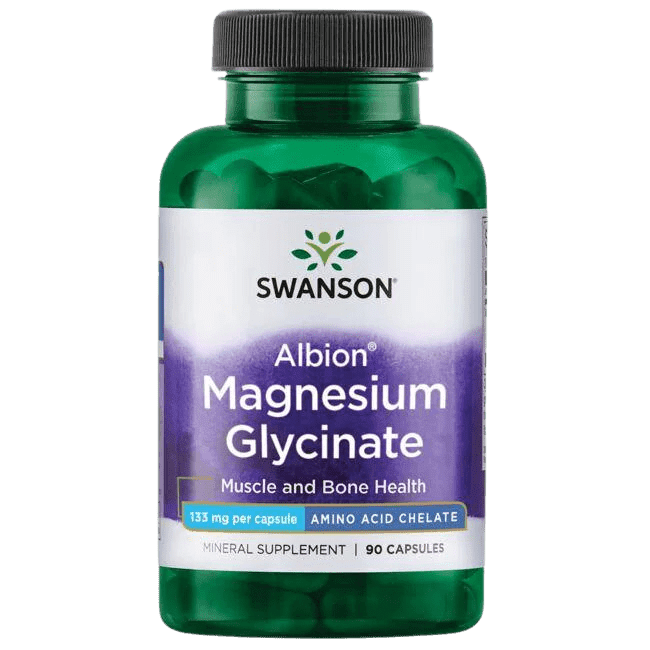 SWANSON Albion Magnesium Glycinate 133mg 90 kapsúl