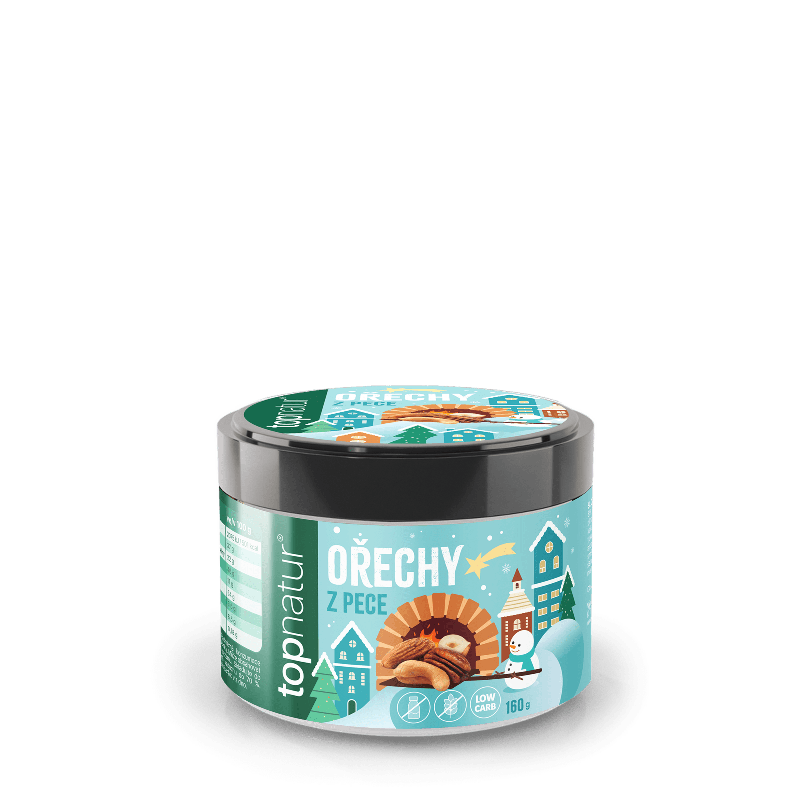 TOPNATUR Vianočné orechy z pece 160 g