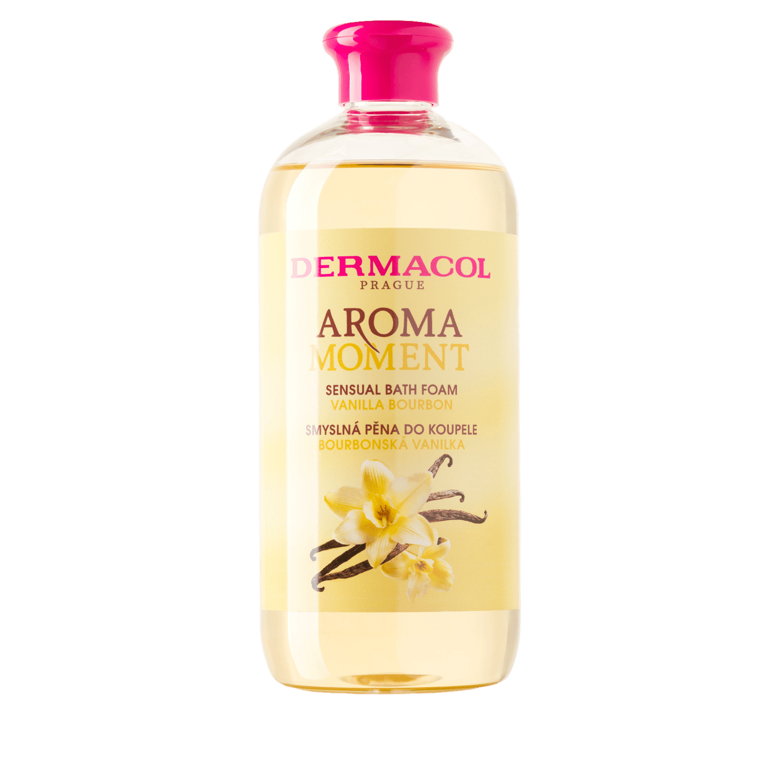 DERMACOL Aroma moment - Zmyselná pena do kúpeľa bourbonská vanilka 500 ml