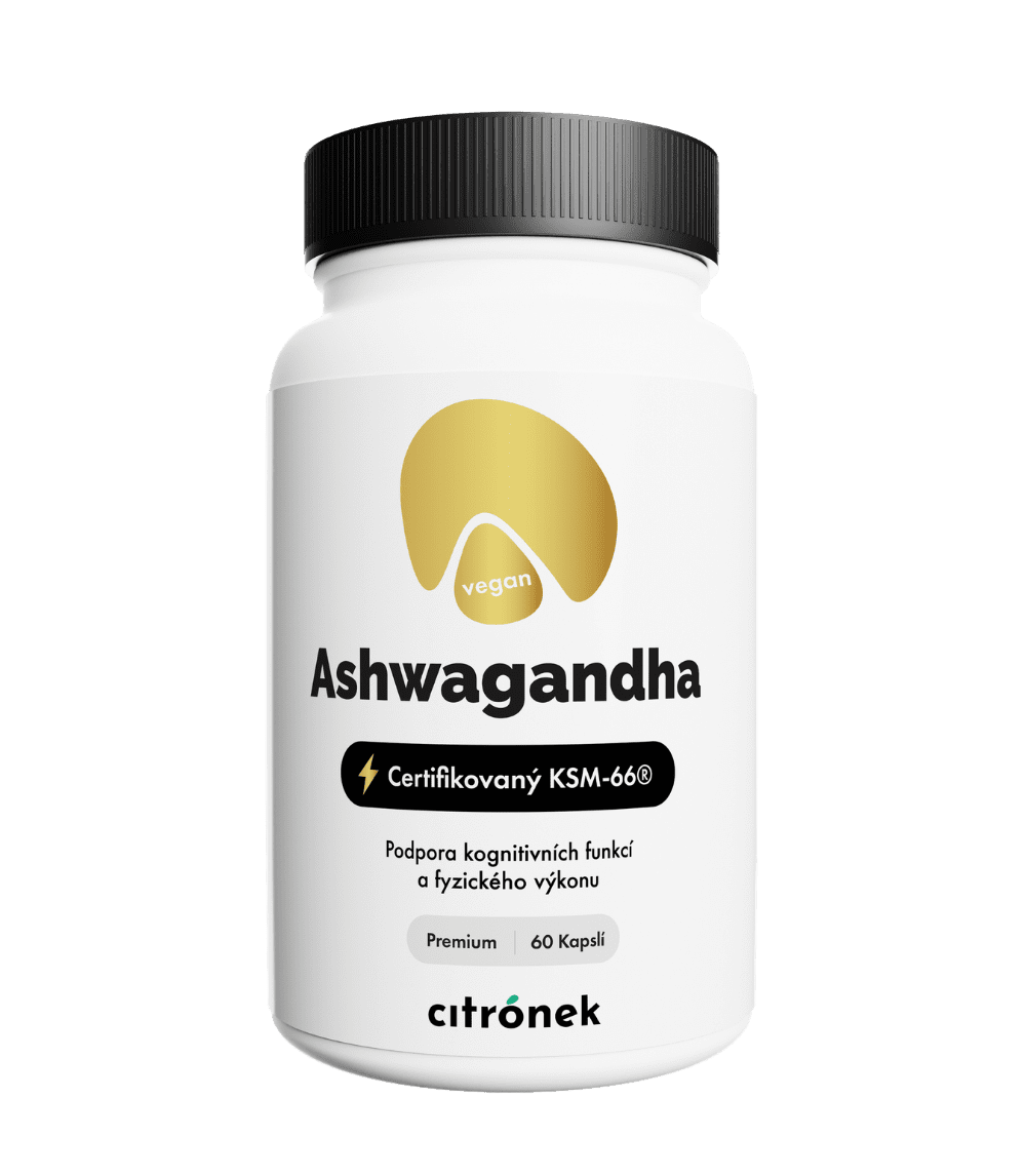 CITRONEK Ashwagandha KSM-66® 60 kapsúl