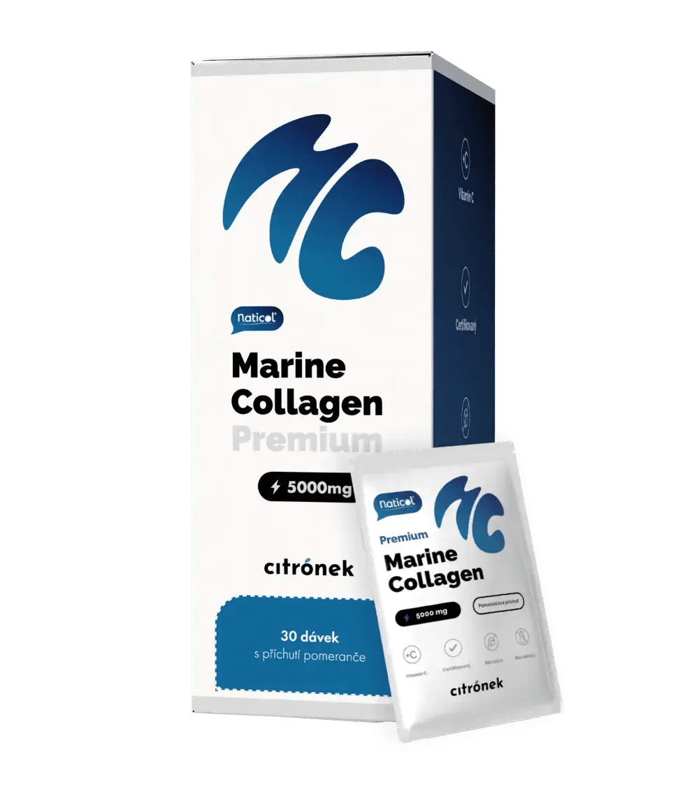 CITRONEK Morský kolagén Naticol® 5000 mg - pomaranč 30 vrecúšok