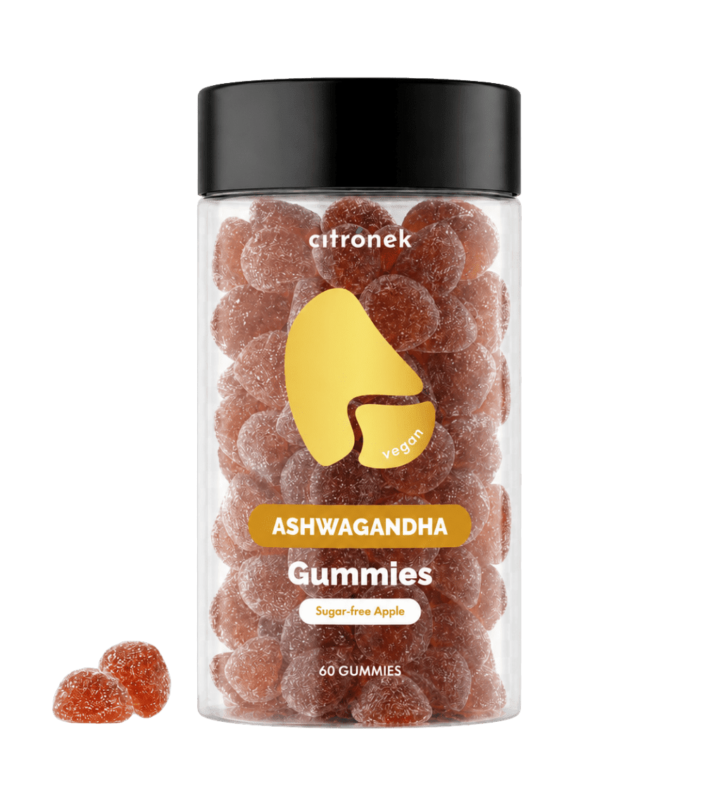 CITRONEK Ashwagandha Gummies - jablčná príchuť 60 ks
