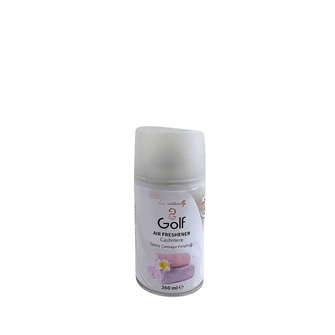 GOLF Náhradná náplň do automatického strojčeka - osviežovač Cashmere 260 ml