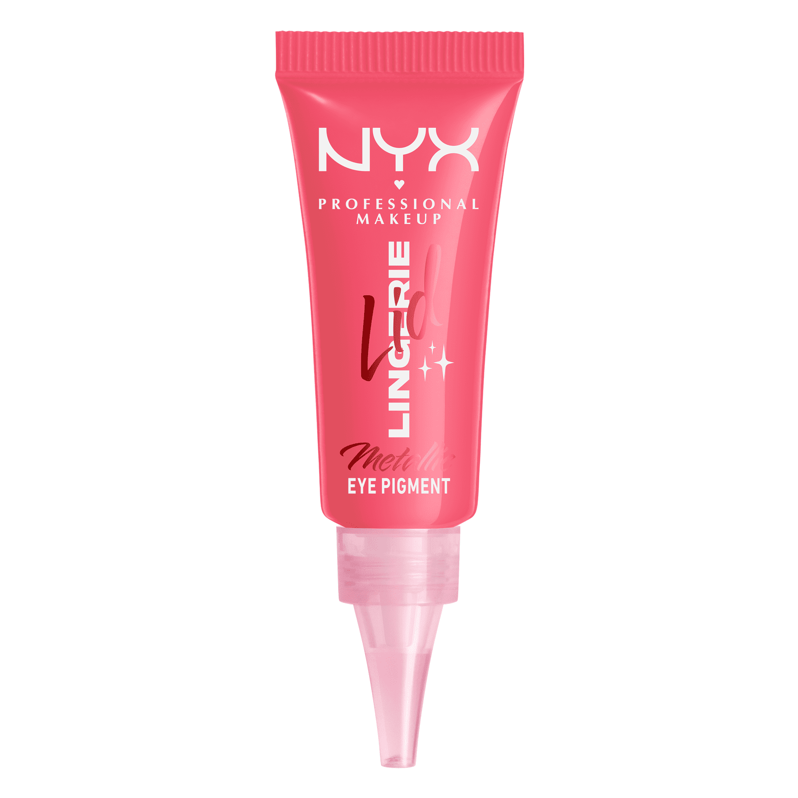 NYX PROFESSIONAL MAKEUP Tekuté očné tiene Lid Lingerie - 09 Cheeky Coral 6 ml