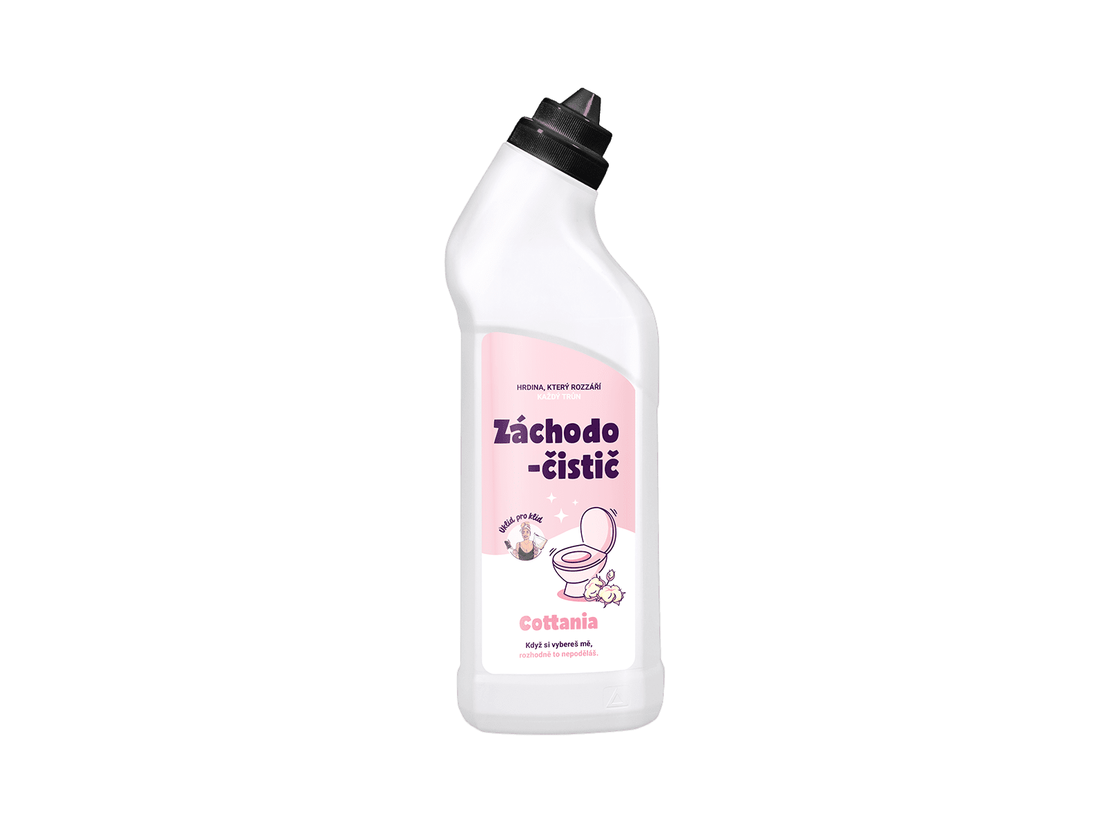ÚKLID PRO KLID WC čistič Cottania 750 ml