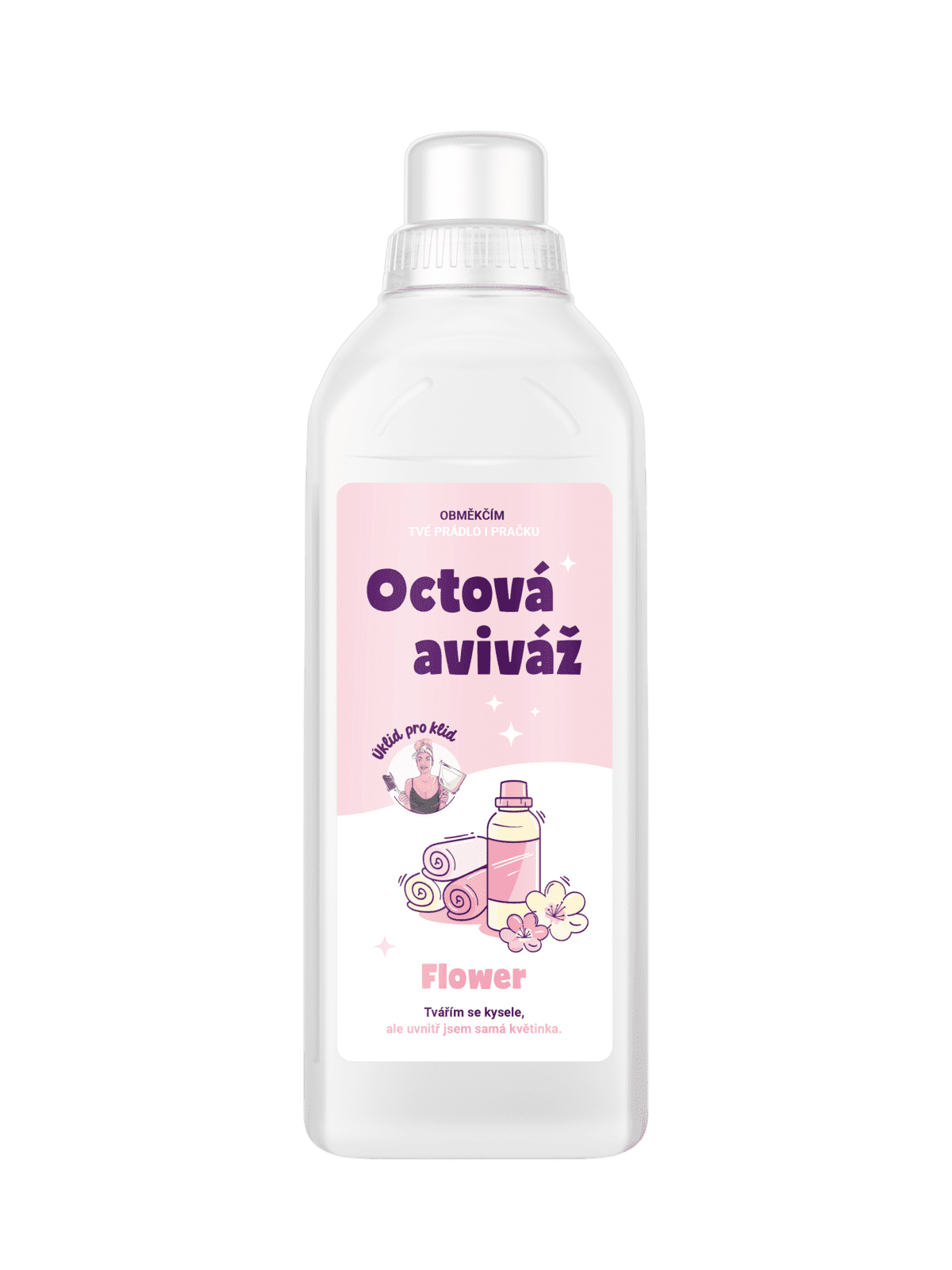 ÚKLID PRO KLID Octová aviváž Flower 1 l