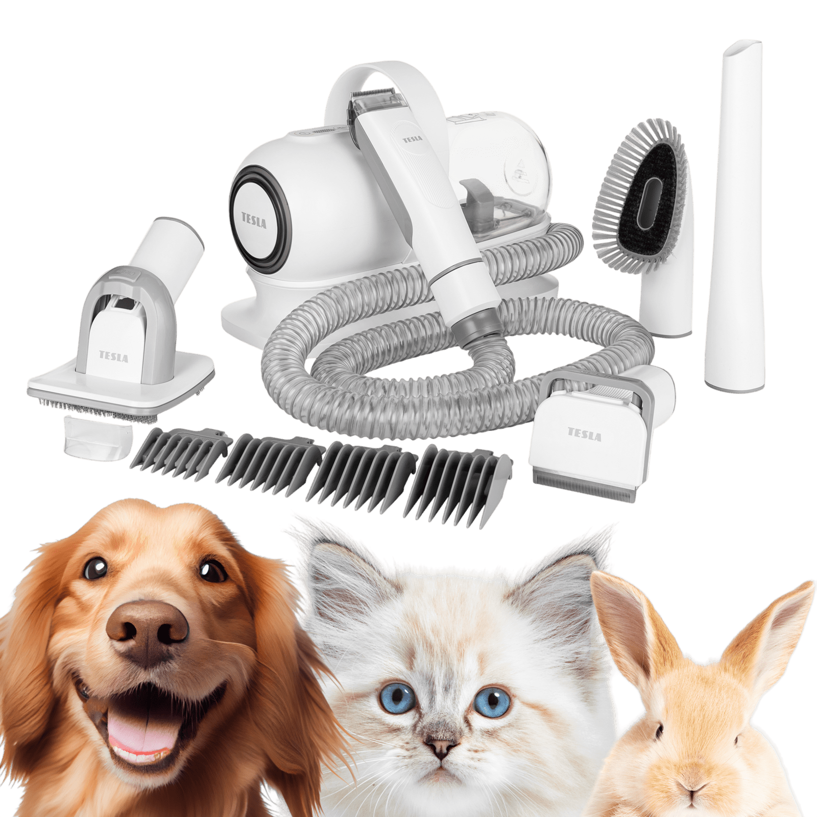 TESLA PetCare Station TQ500 Pro - sada na starostlivosť o srsť domácich miláčikov