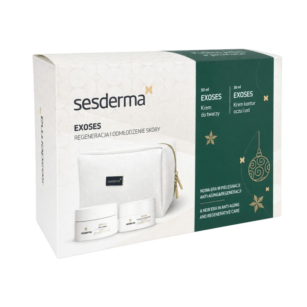 SESDERMA EXOSES Darčekový set Pleťový krém + Kontúrovací krém na oči a pery