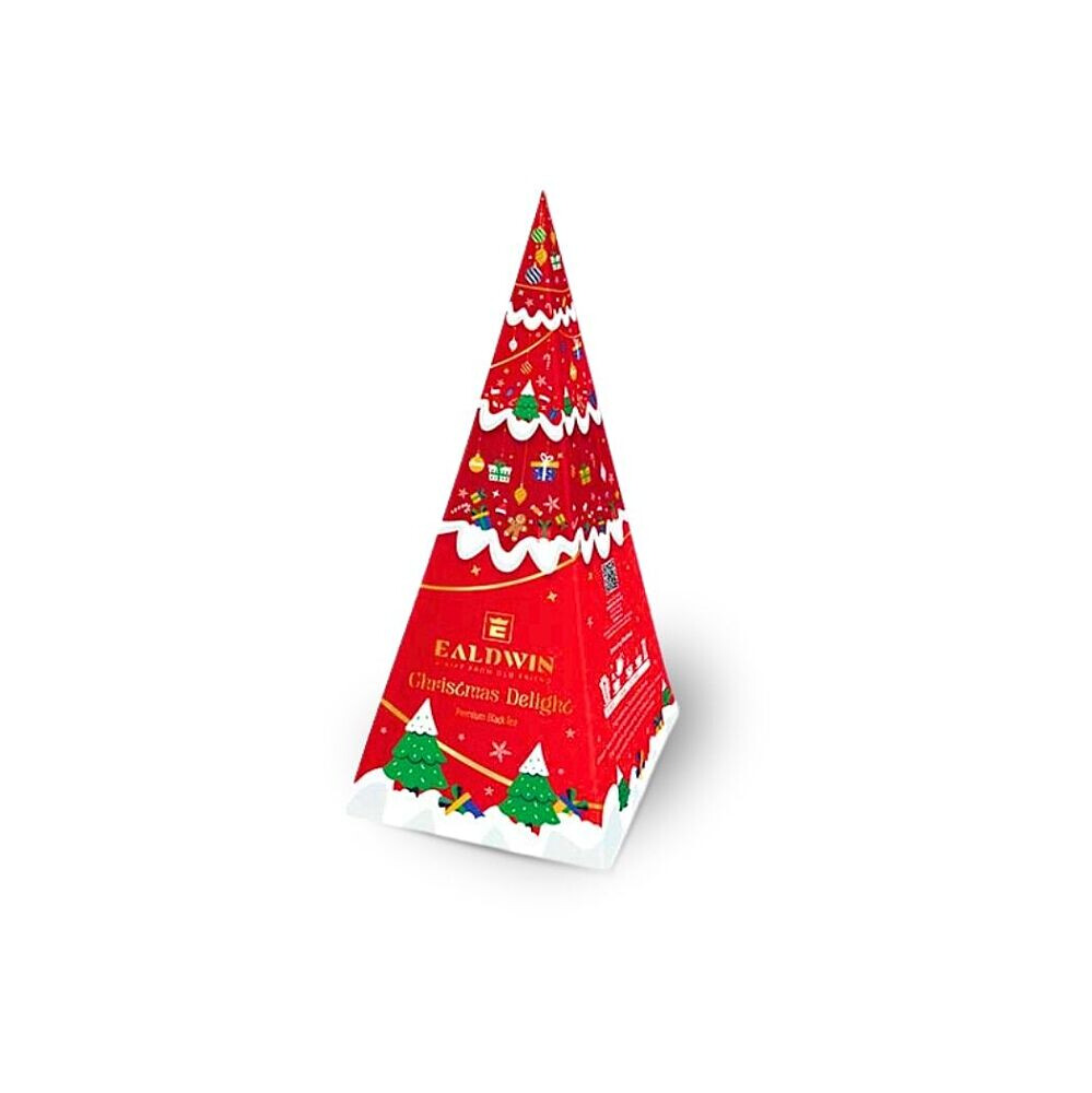 EALDWIN Pyramída red čierny čaj 15 vrecúšok