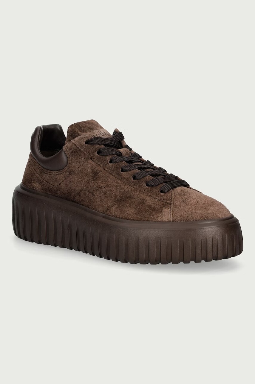 Hogan H-Stripes Allacciato H sneakers dámske semišové