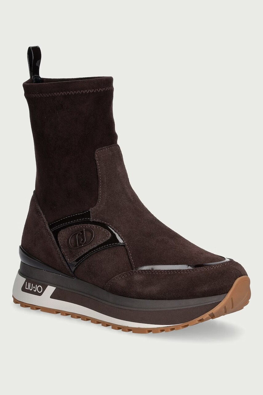Liu Jo MAXI WONDER 104 sneakers dámske semišové