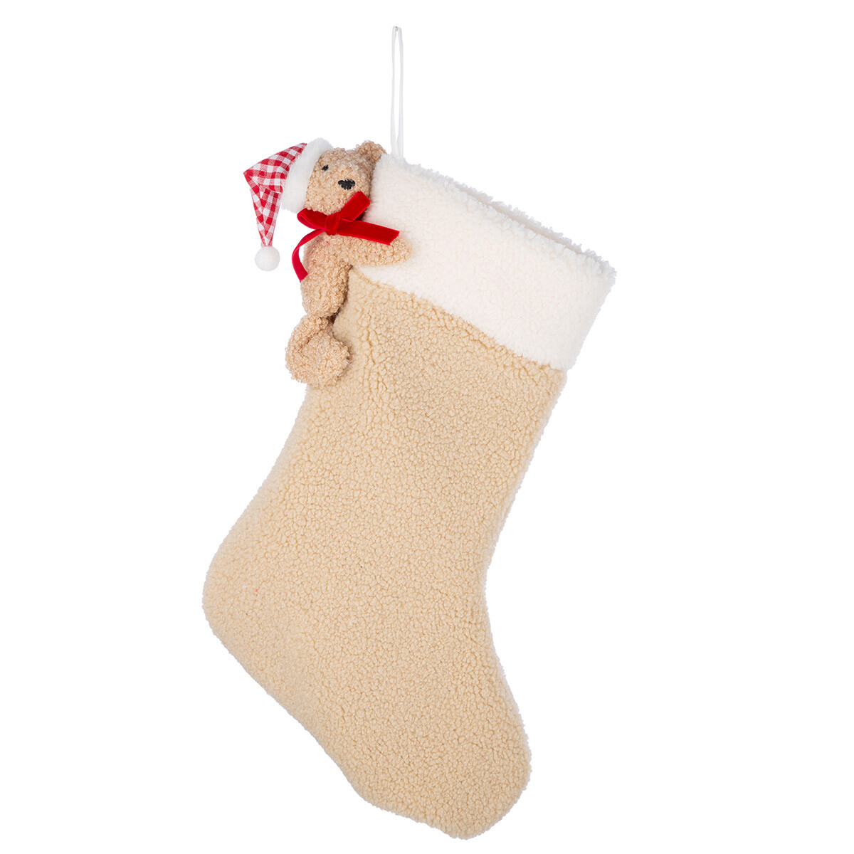 Závesná pančucha Bärlig s medvedíkom, 27 cm