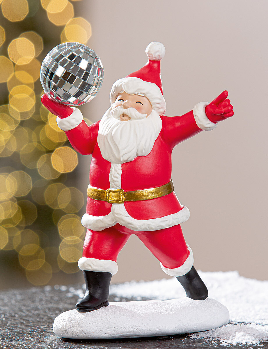 Dekoračný Santa Crazy Xmas, 19,5 cm