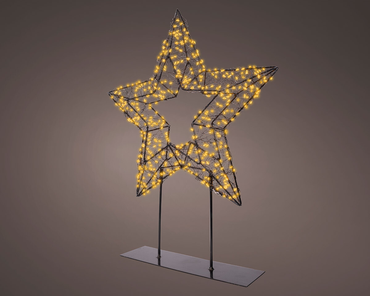 LED dekorácia Hviezda, 47 cm