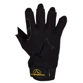 La Sportiva FERRATA GLOVES Black Veľkosť: XS