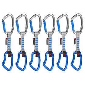 Mammut Crag Keylock Indicator 6-Pack Quickdraws silver-ultramarine Veľkosť: OneSize