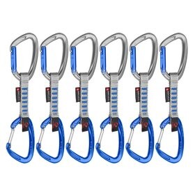Mammut Crag Keylock Wire Indicator 6-Pack Quickdraws 32200 silver-ultramarine Veľkosť: OneSize