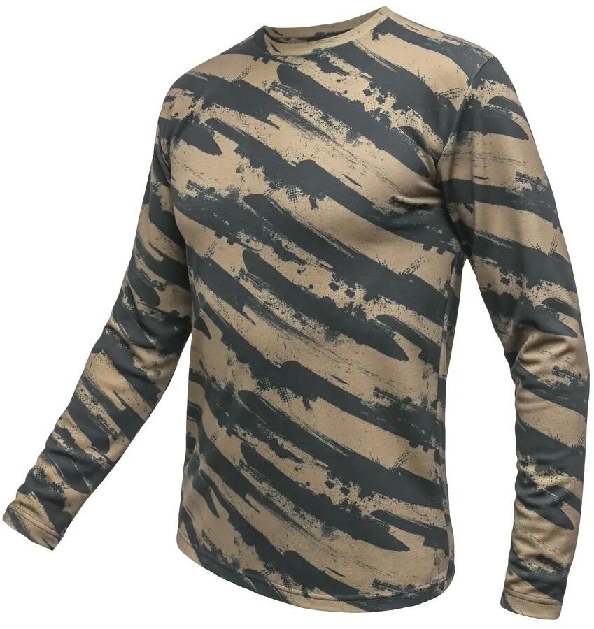 SENSOR MERINO BLEND IMPRESS pánske tričko dl.rukáv brush Veľkosť: S