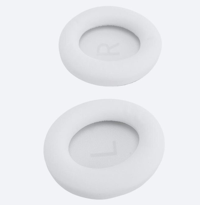 Náhradné náušníky pre slúchadlá Anker Soundcore Space One Pro - biele, kožené