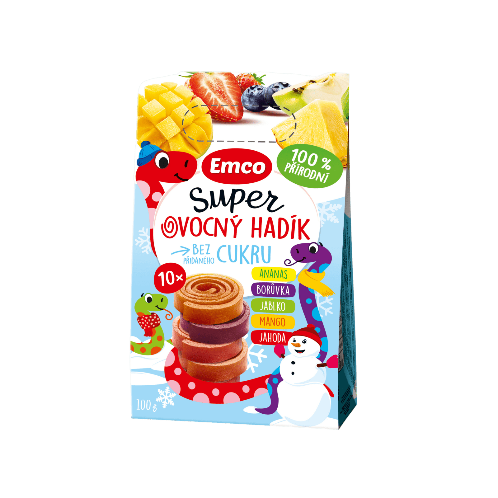 EMCO Super ovocná rolka multipack 10 x 10 g