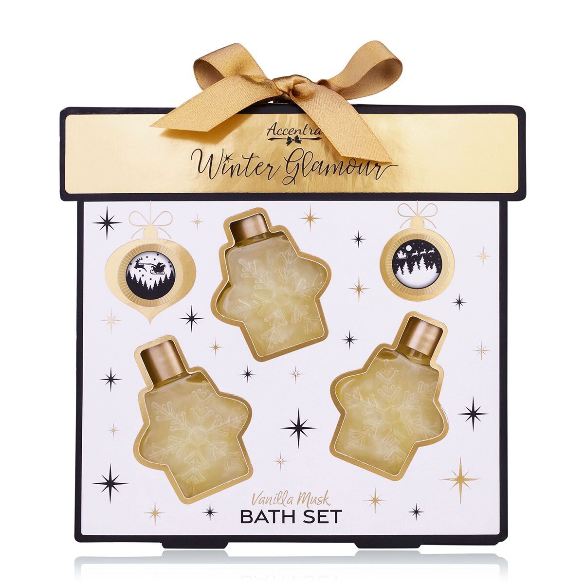 Accentra Darčeková sada kúpeľovej starostlivosti Winter Glamour 3 x 30 ml