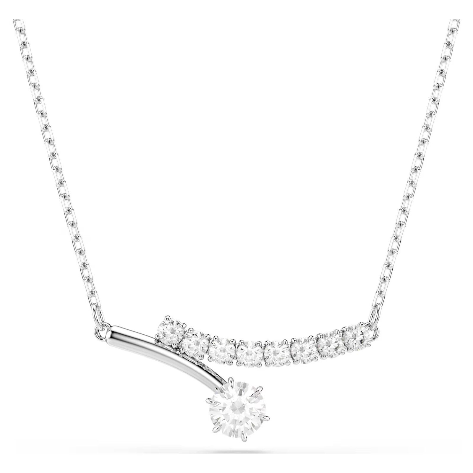Swarovski Náhrdelník s čírymi zirkónmi Matrix 5753568