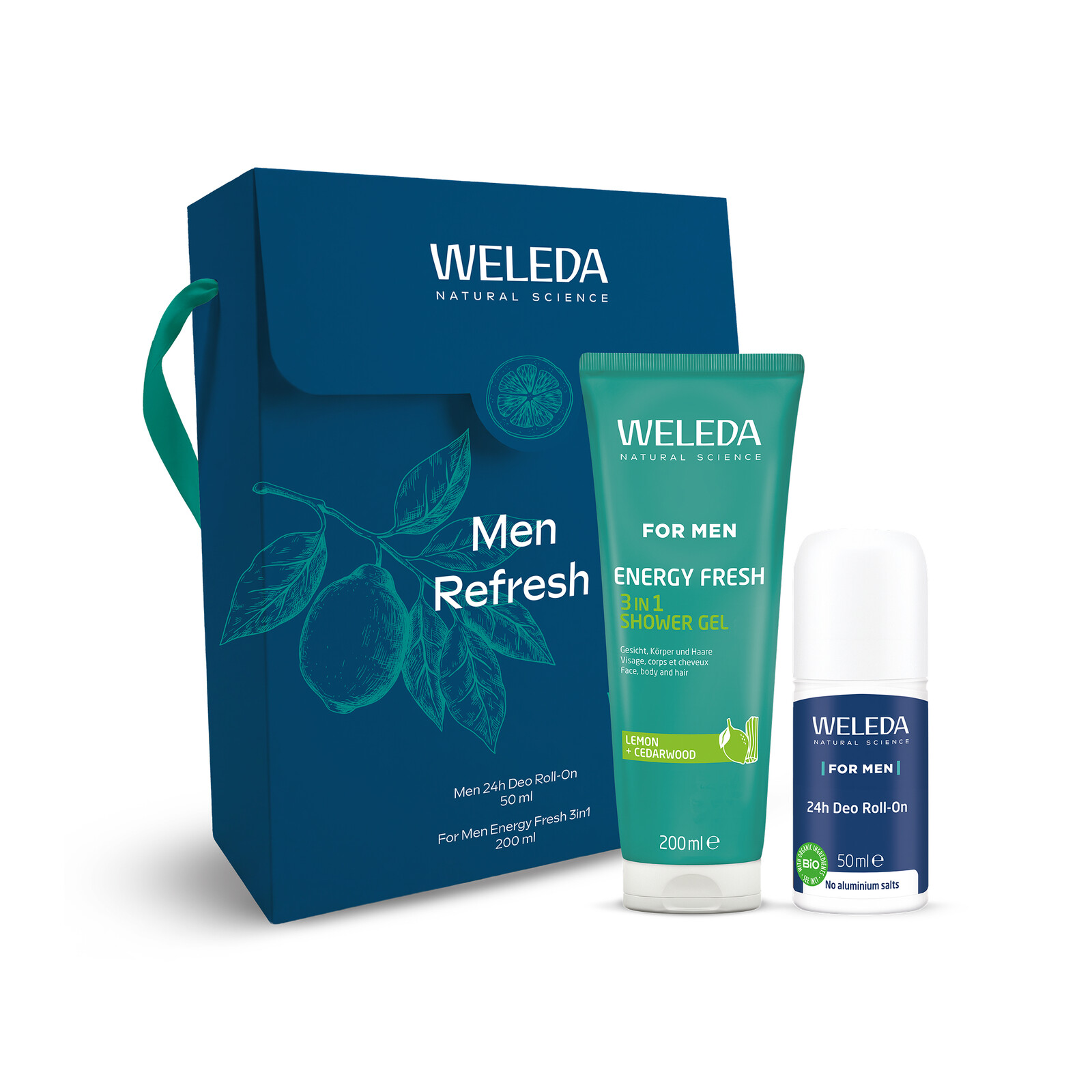 Weleda Darčeková sada Men Refresh
