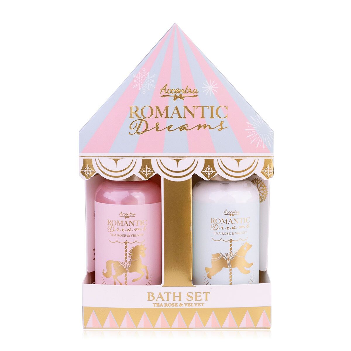 Accentra Darčeková sada kúpeľovej starostlivosti Romantic Dreams 2 x 100 ml