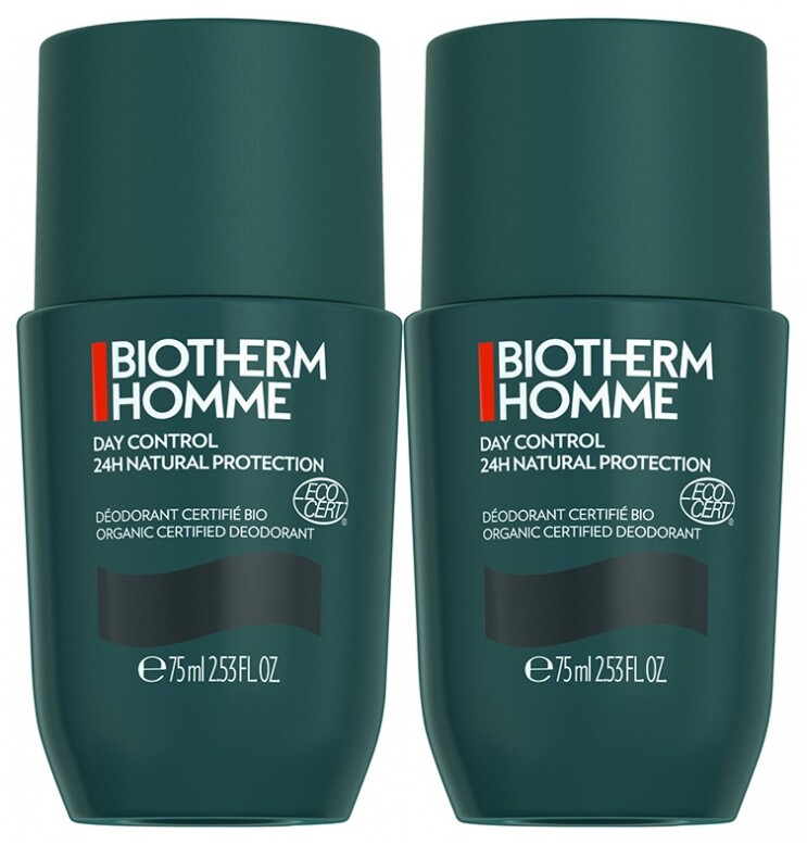 Biotherm Súprava guličkových dezodorantov Homme Day Control Natural Protect