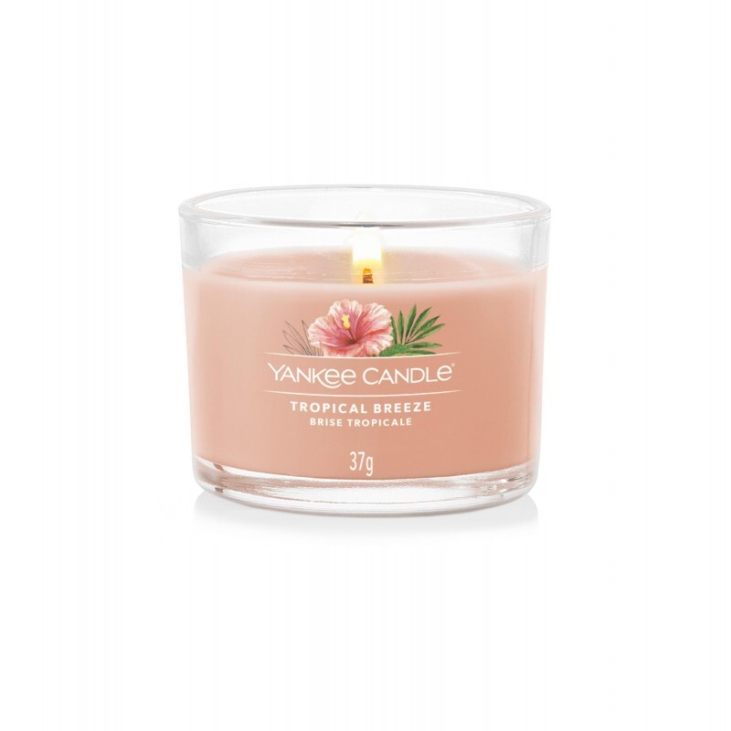 Yankee Candle Votívna sviečka v skle Tropical Breeze 37 g