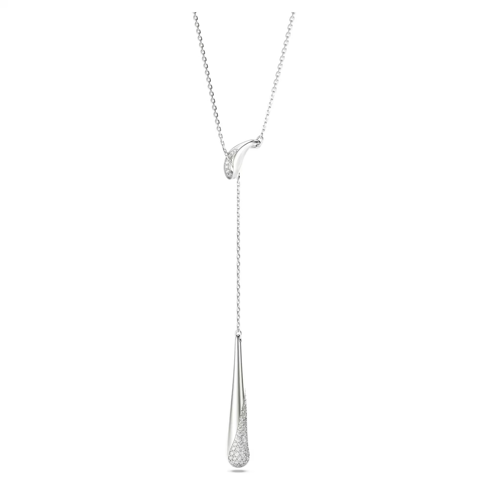 Swarovski Luxusný strieborný náhrdelník Y Classica 5741221