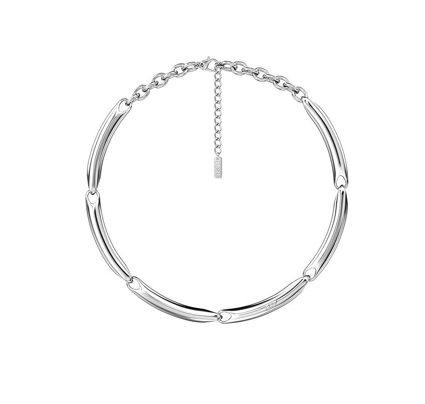 Diesel Moderný oceľový unisex náhrdelník DX1697040
