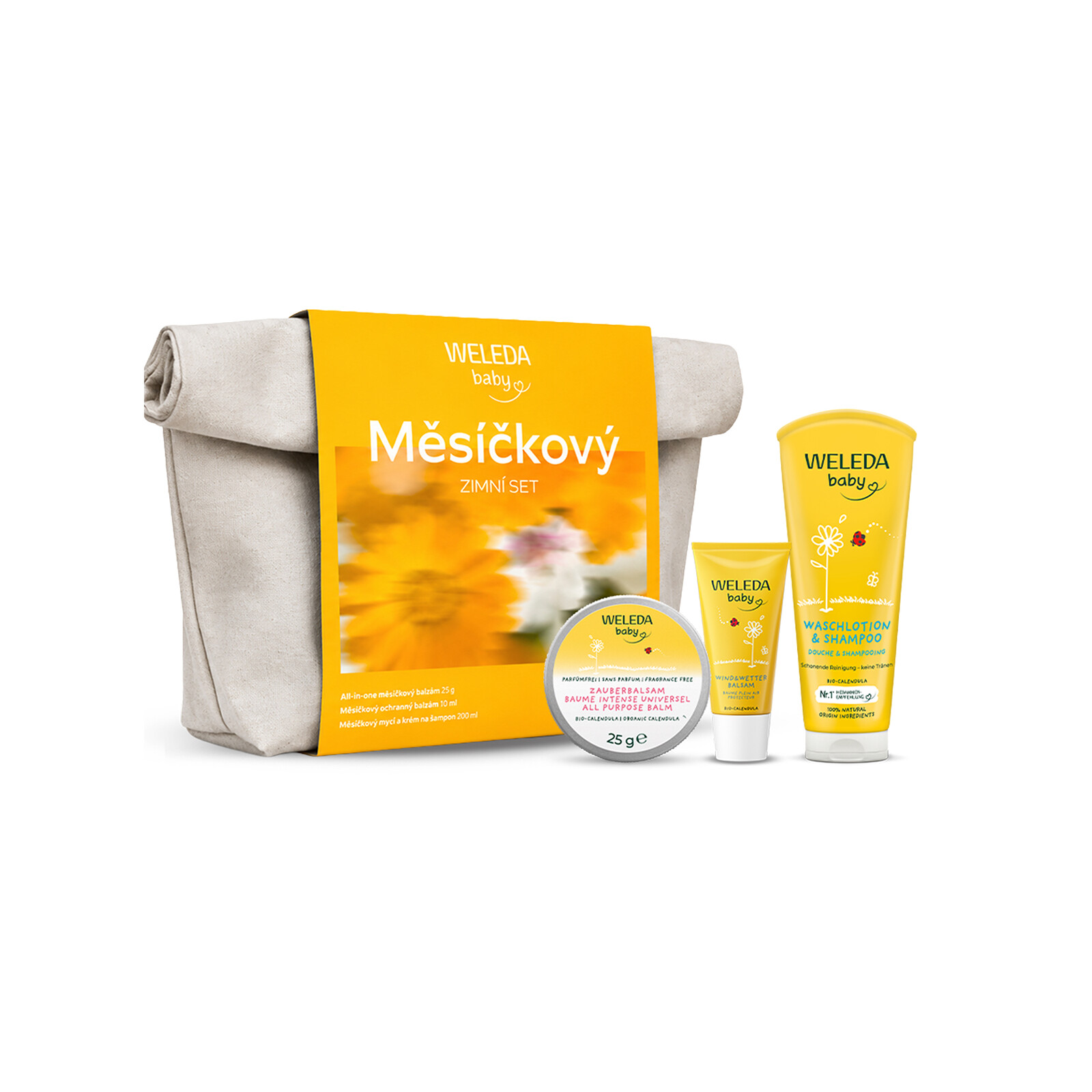 Weleda Darčeková sada Nechtíkový zimný set