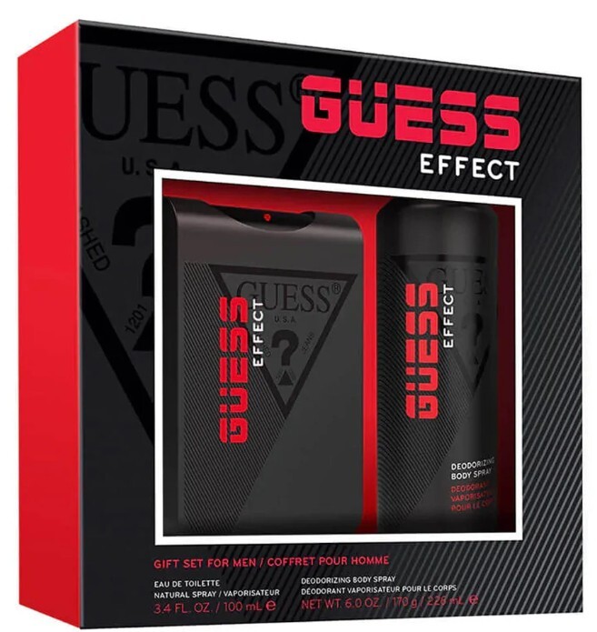 Guess Guess Effect - EDT 100 ml + dezodorant v spreji 226 ml