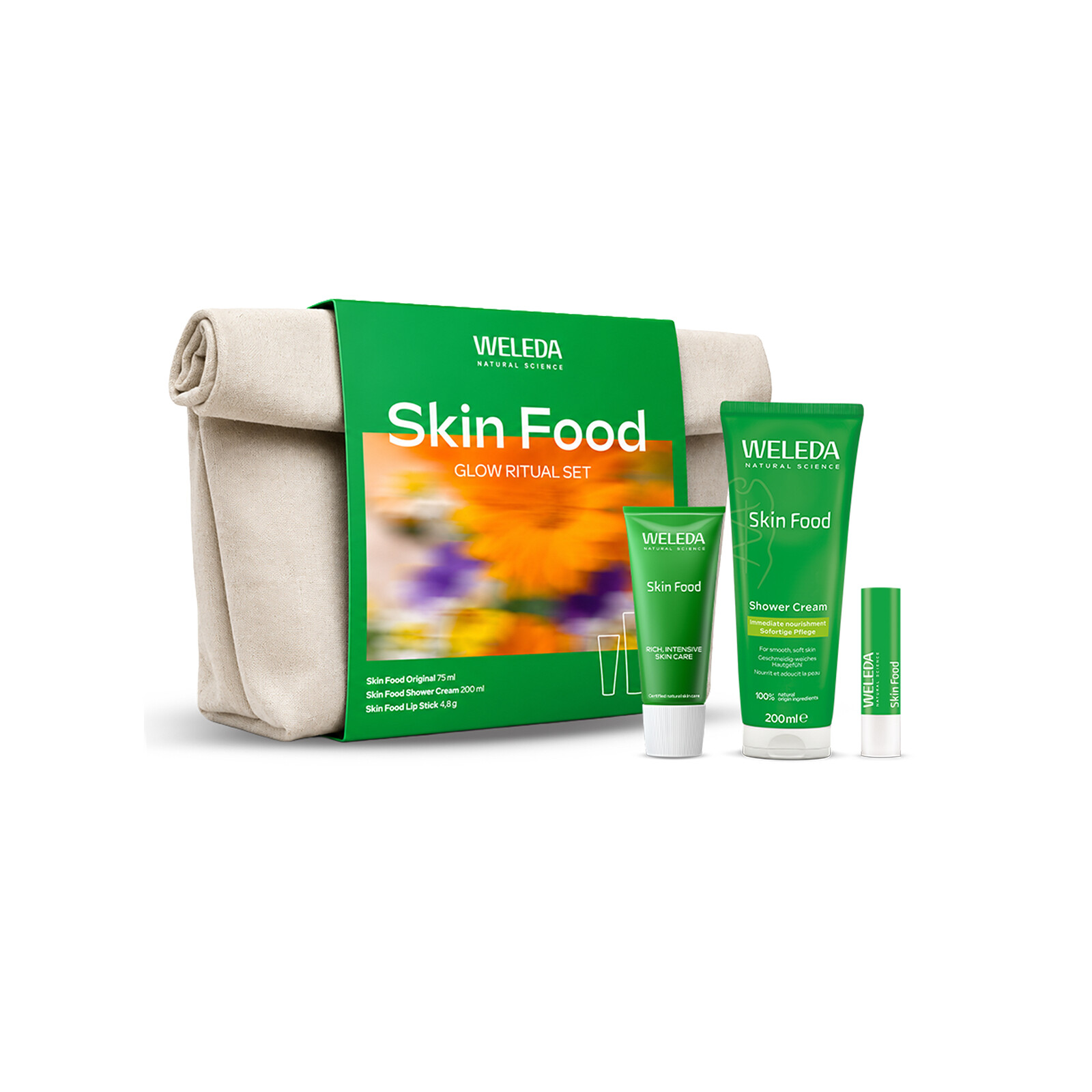 Weleda Darčeková sada Skin Food Glow Ritual Set