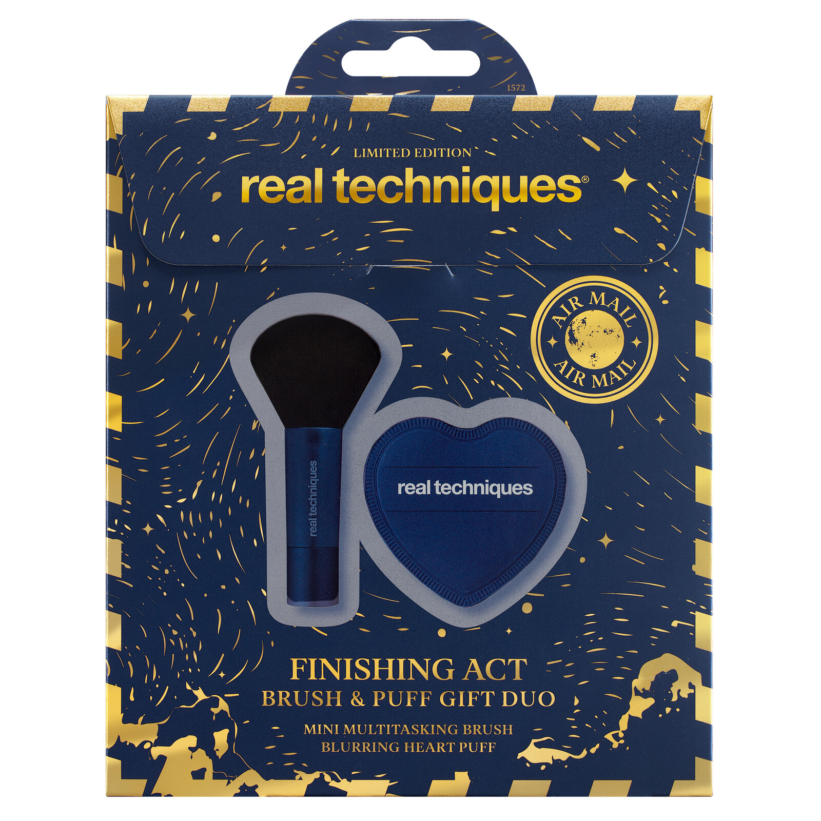 Real Techniques Sada štetca a Puff hubky Finishing Act