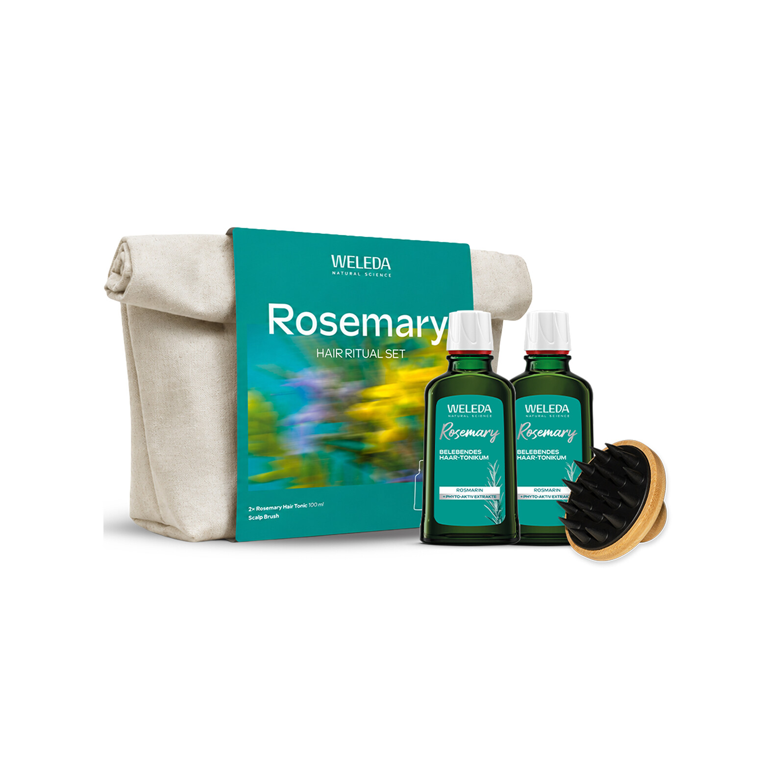 Weleda Darčeková sada Rosemary Hair Ritual Set