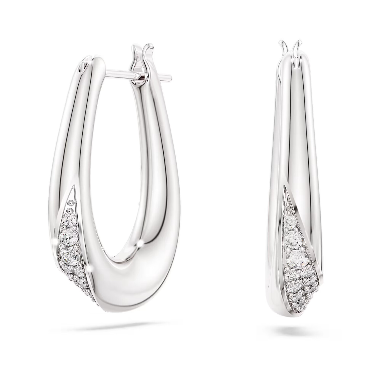 Swarovski Strieborné náušnice so Swarovski zirkónmi Classica 5743474