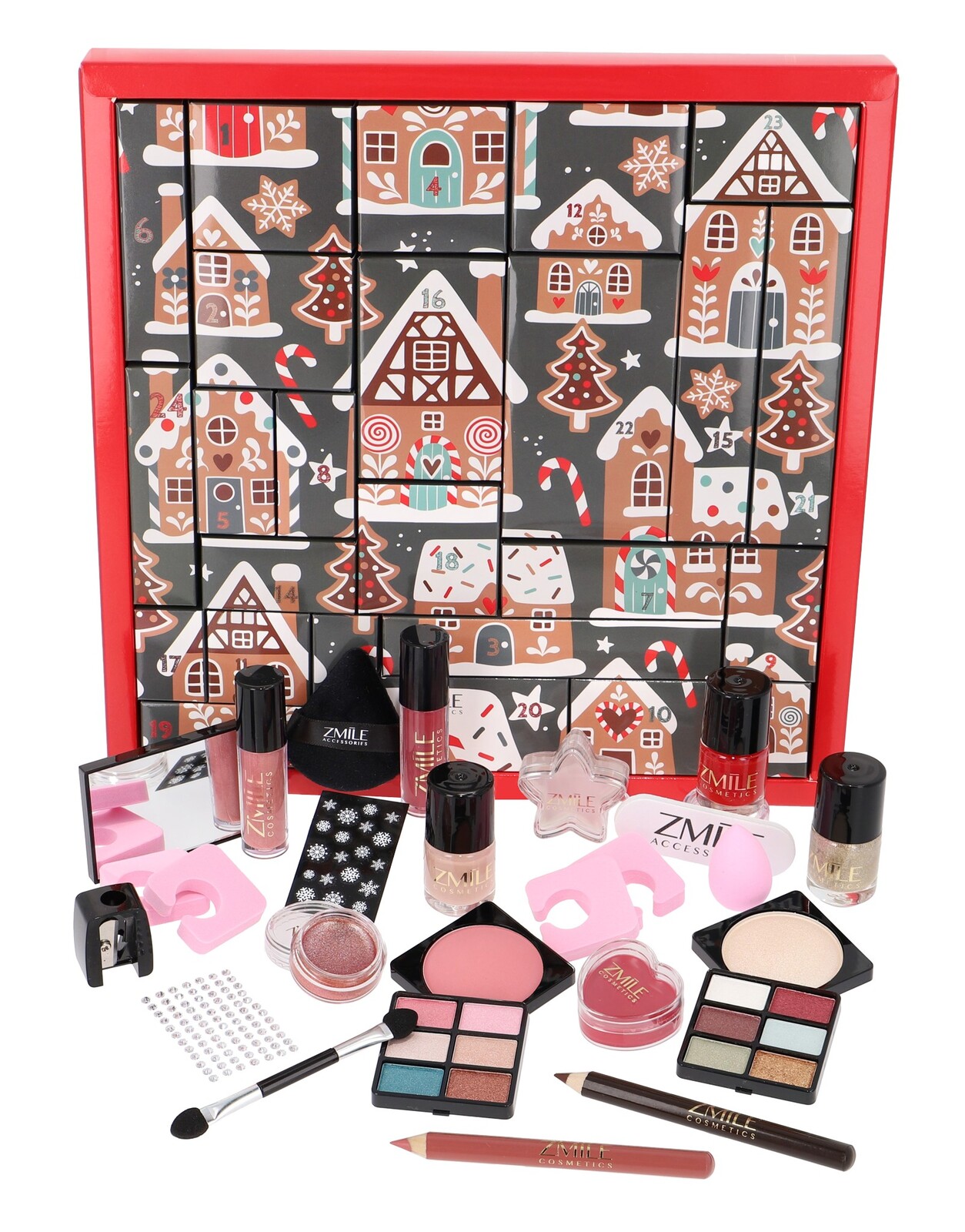 ZMILE COSMETICS Adventný kalendár Square Ginger Glow