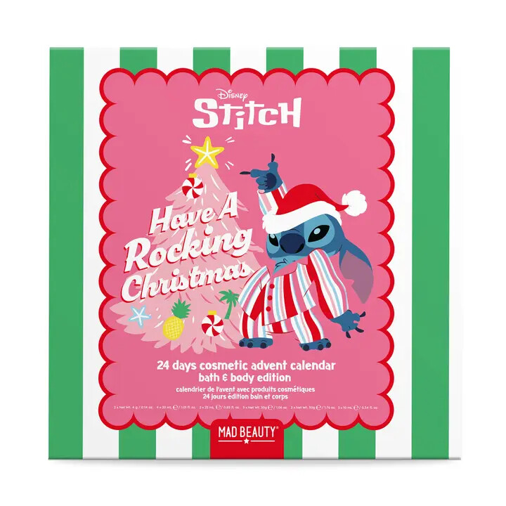 Mad Beauty Adventný kalendár Stitch Rockin