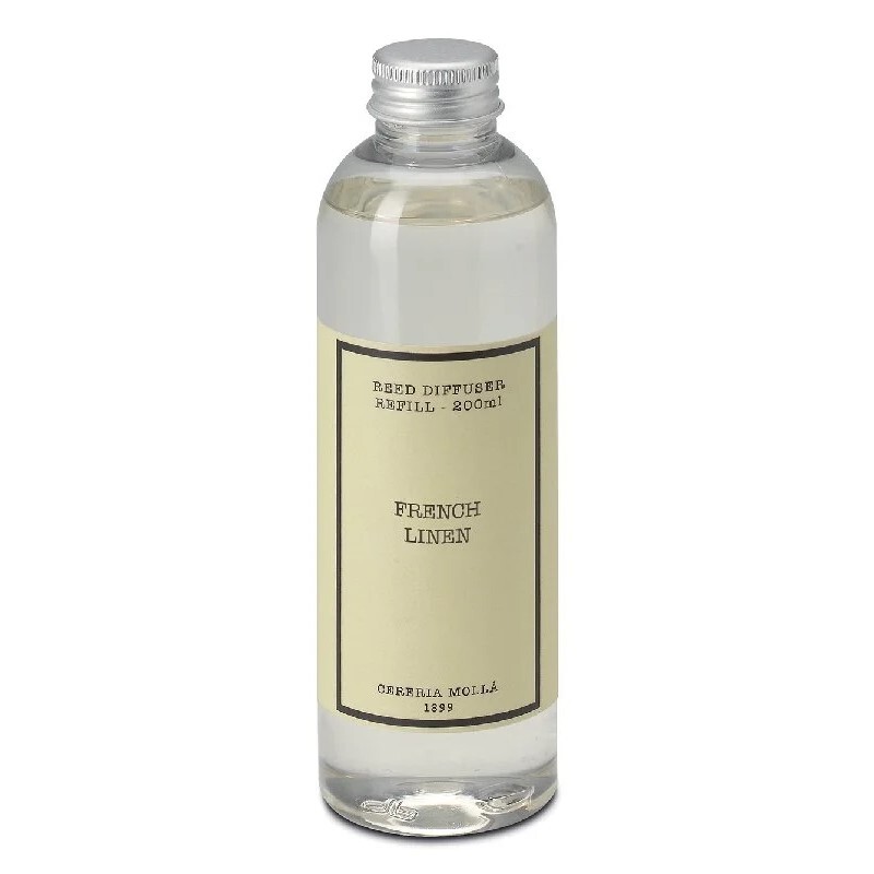 Náplň do difuzéra FRENCH LINEN 200 ml, Cereria Mollá