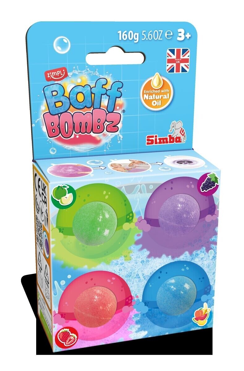 Simba Baff Bombz Vodné bomby voňavé 4 ks
