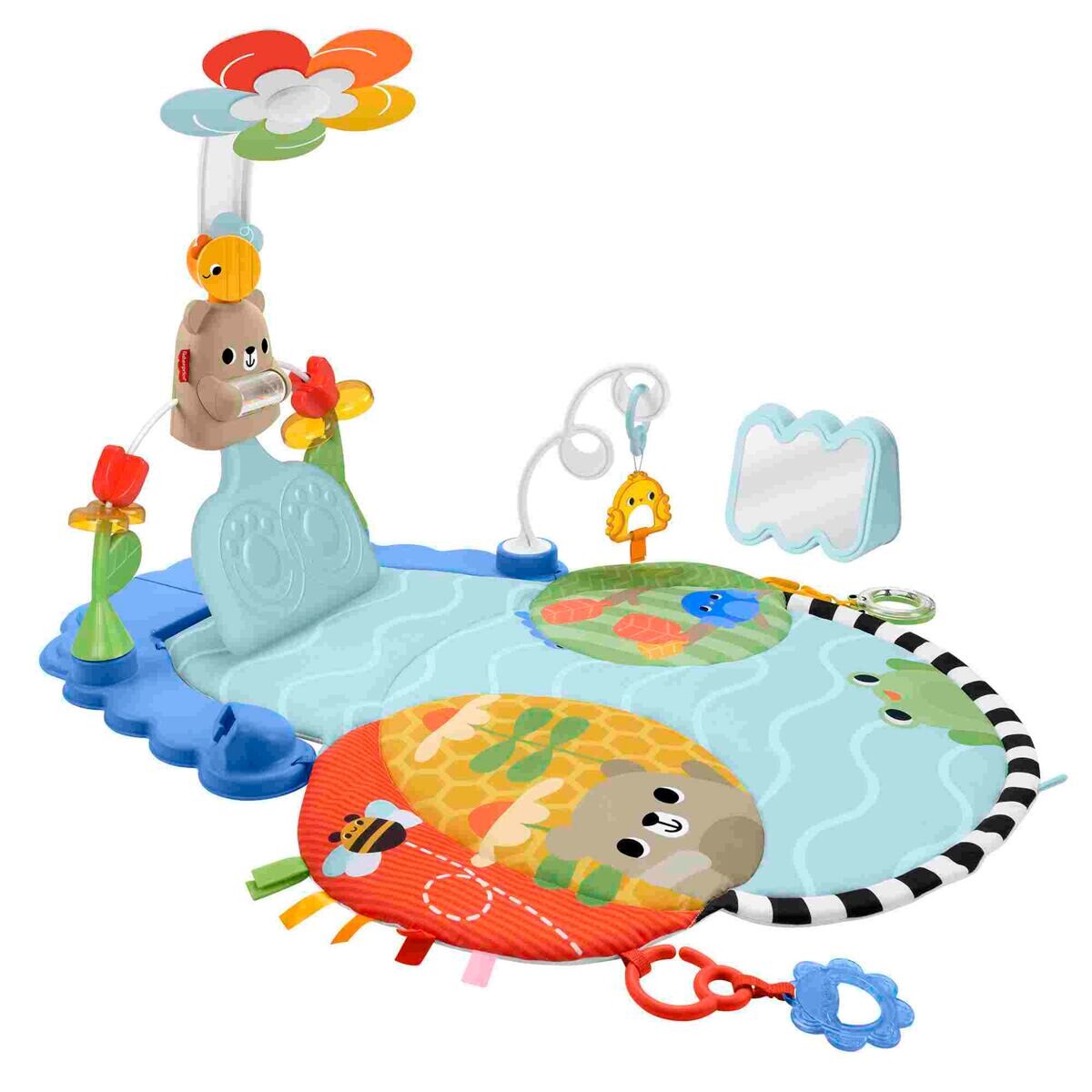 Fisher Price Hracia dečka s kolotočom pre motorický a kognitívny rozvoj