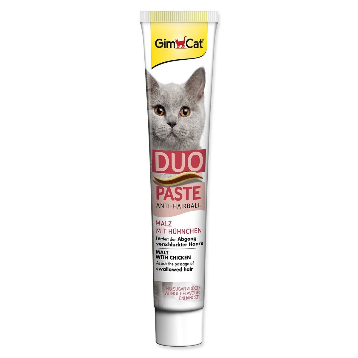 GimCat Anti-Hairball Duo pasta slad a kuracie - 3 x 50 g