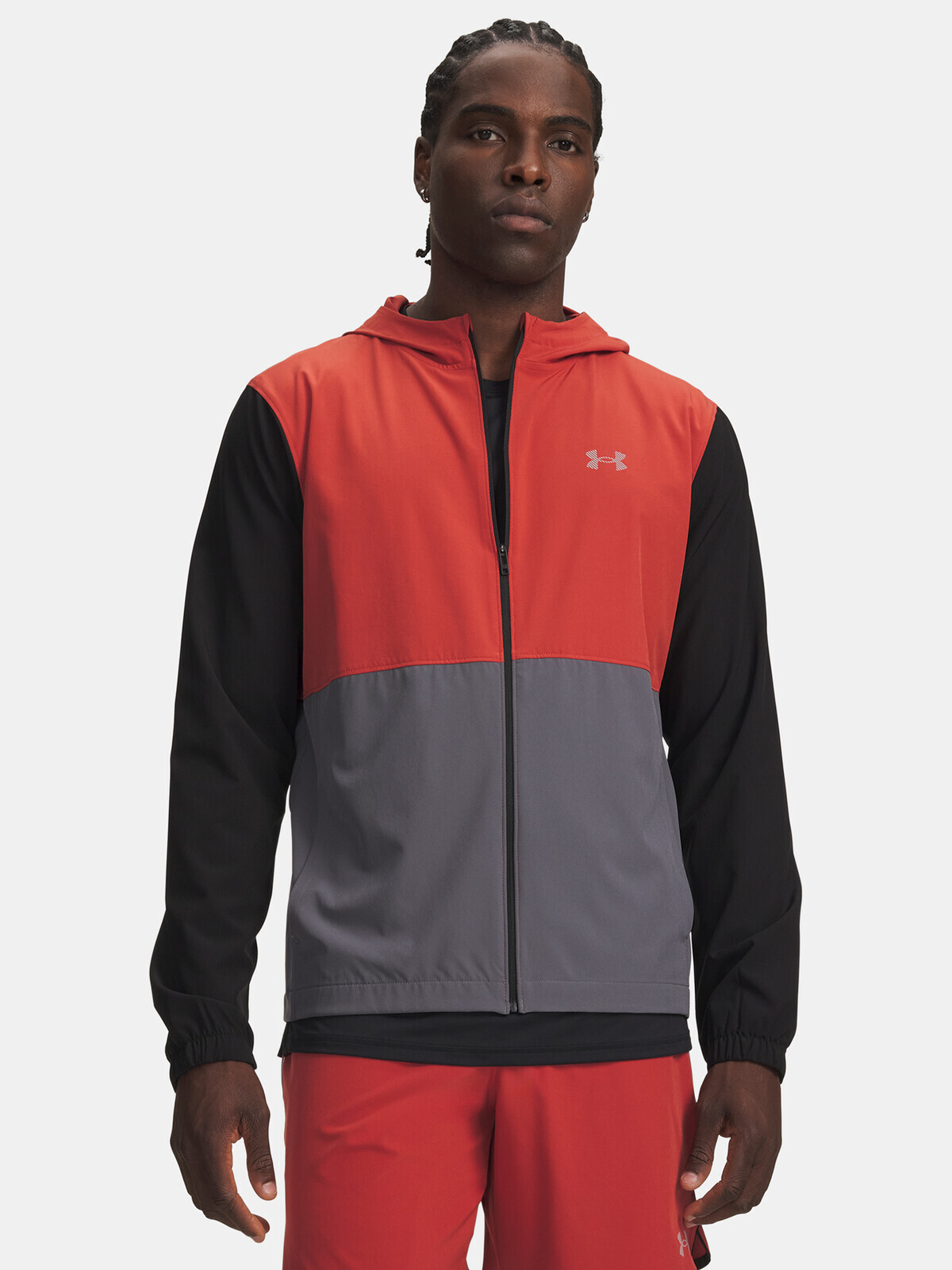 Pánska bunda Under Armour UA Velociti s kapucňou