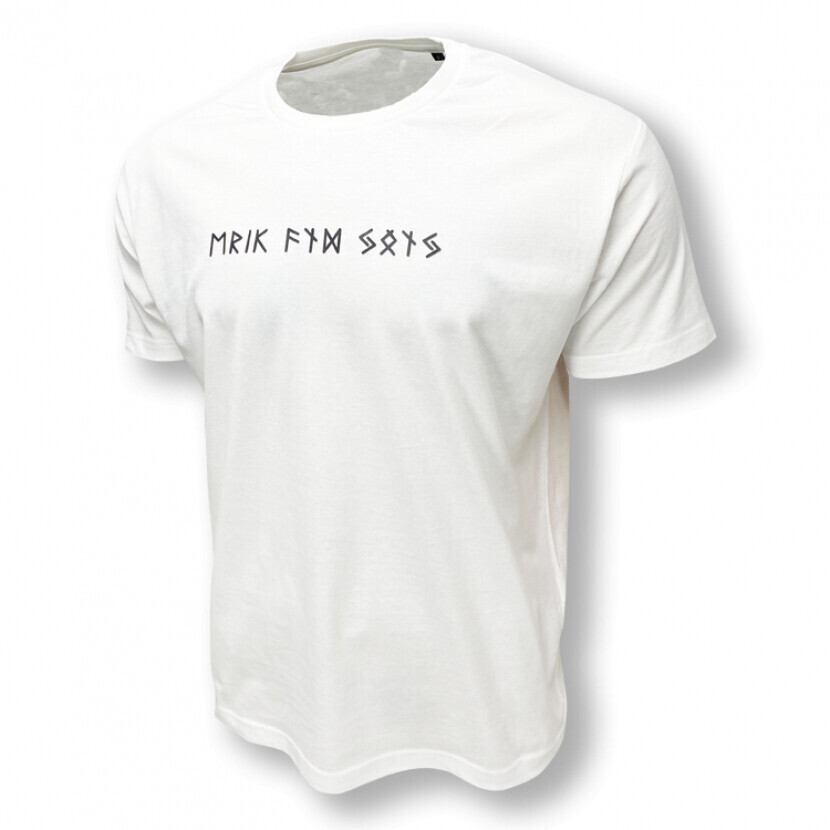 Tričko Erik and Sons MIIL - biele, XL