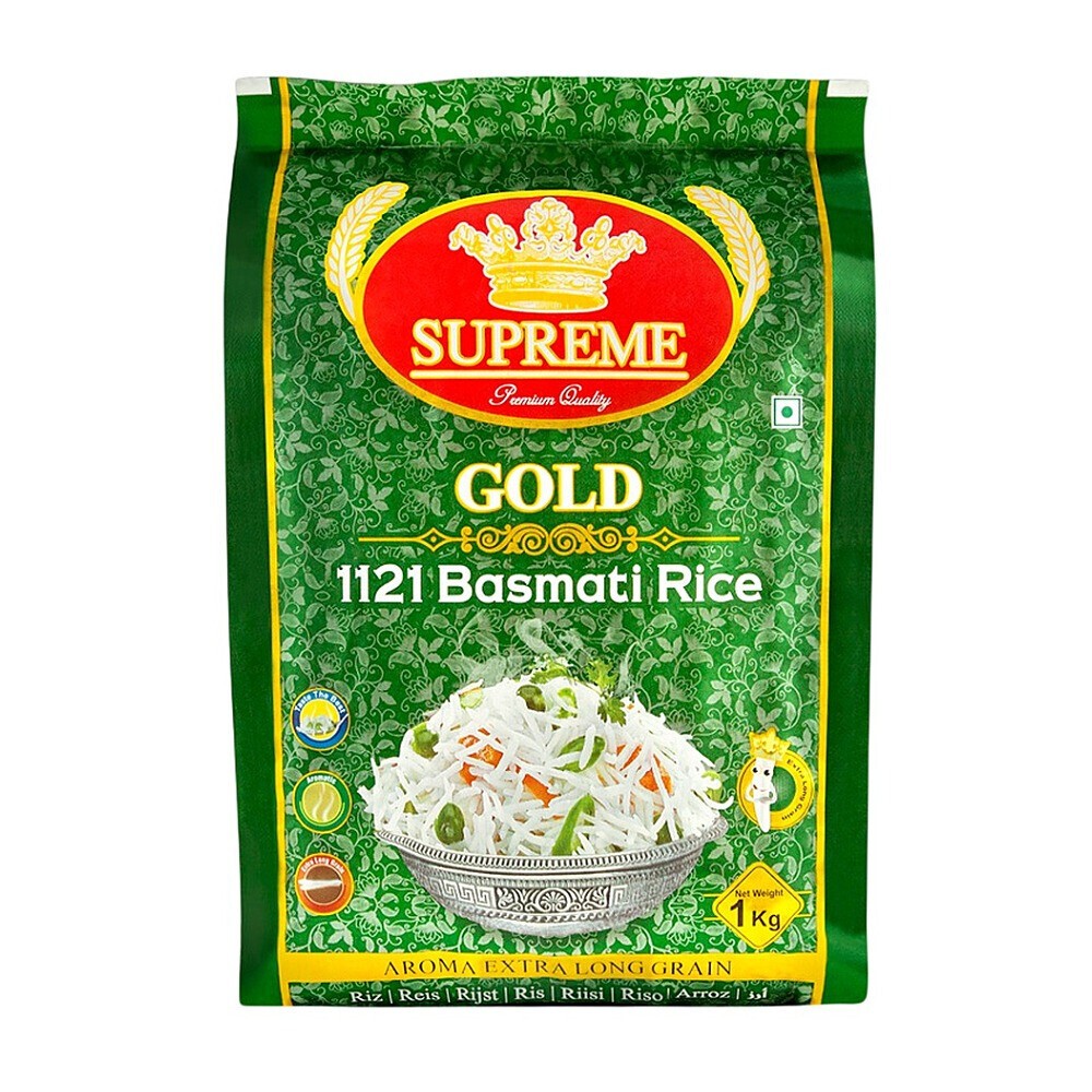 SUPREME Gold basmati ryža 1 kg
