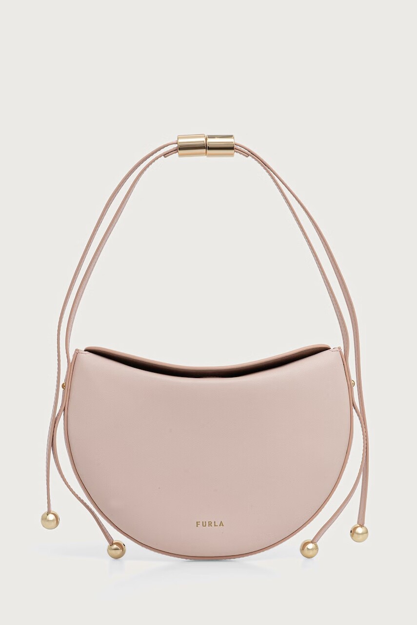 Furla crossbody kabelka dámska kožená Moonstone S